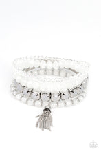 Load image into Gallery viewer, Day Trip Trinket - White-Jewelry-Paparazzi Accessories, Just Because Jewels-Just Because Jewels