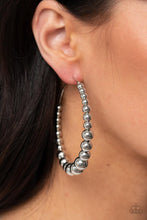 Load image into Gallery viewer, Show Off Your Curves - Silver-Jewelry-Paparazzi Accessories, Just Because Jewels-Just Because Jewels