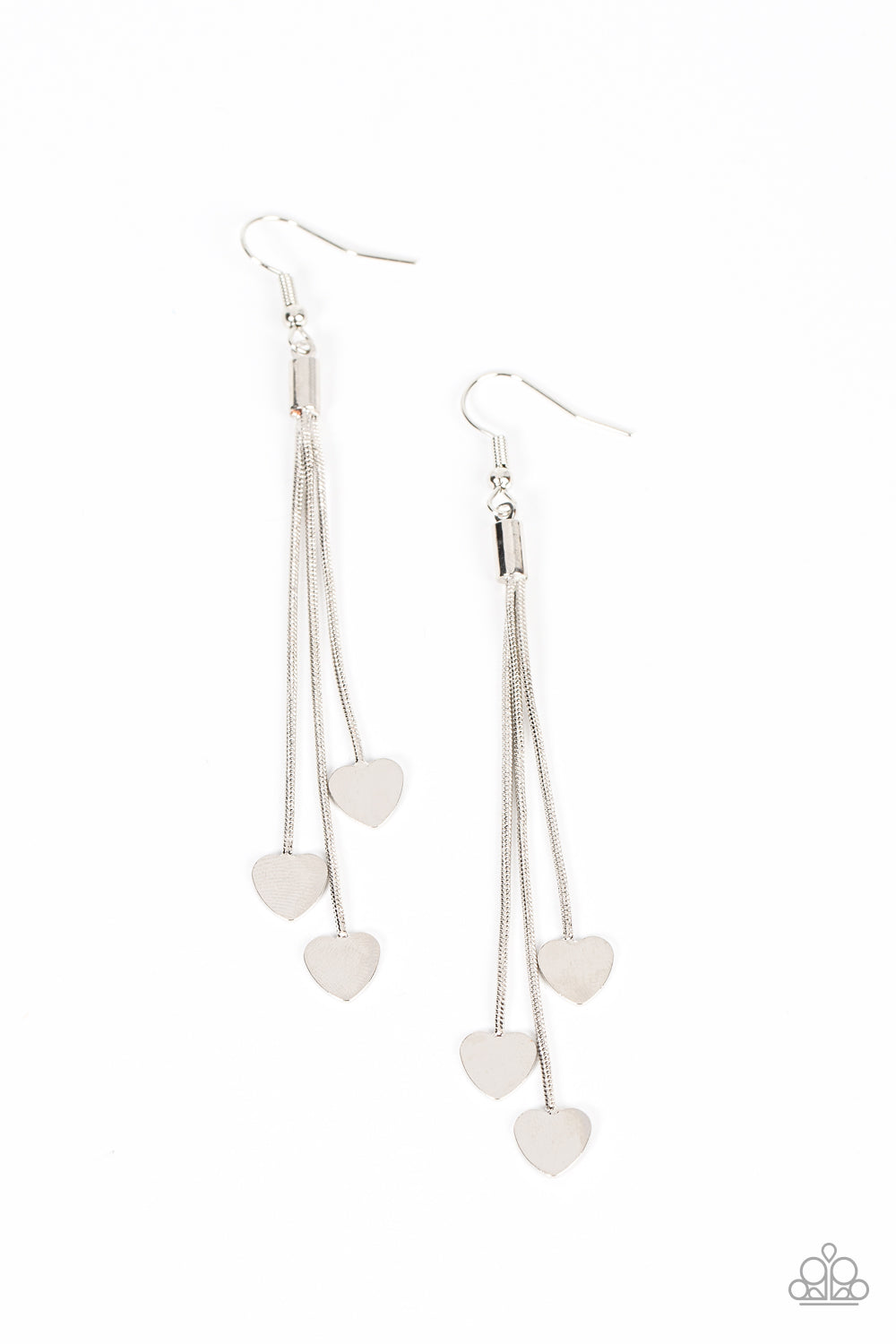 Higher Love - Silver-Jewelry-Just Because Jewels, Paparazzi Accessories-Just Because Jewels