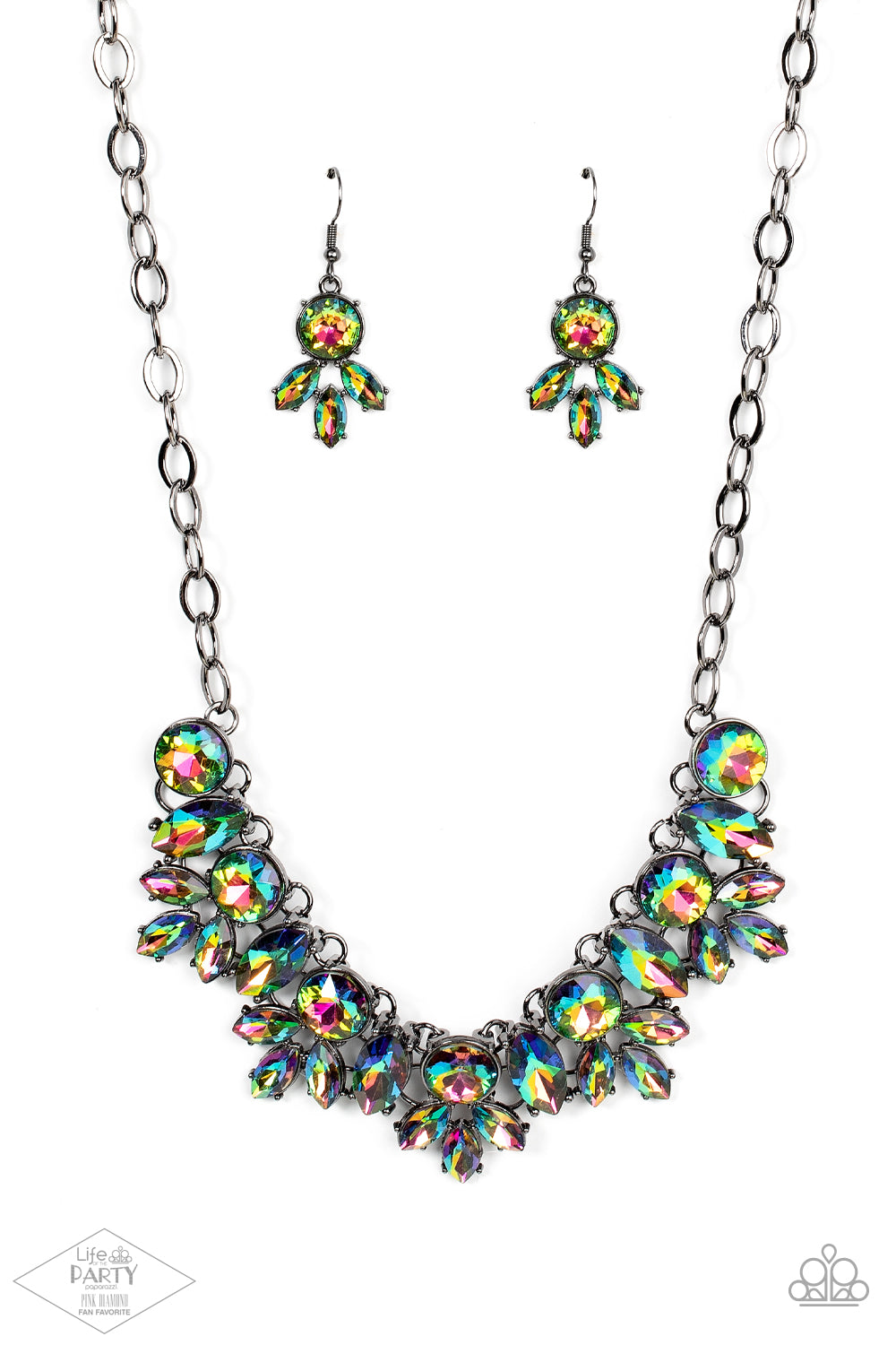 Combustible Charisma - Multi-Jewelry-Paparazzi Accessories, Just Because Jewels-Just Because Jewels