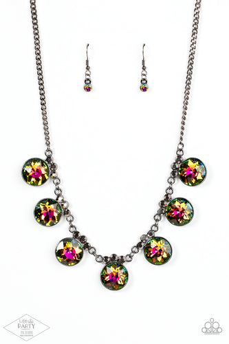 GLOW-Getter Glamour - Multi-Jewelry-Paparazzi Accessories, Just Because Jewels-Just Because Jewels