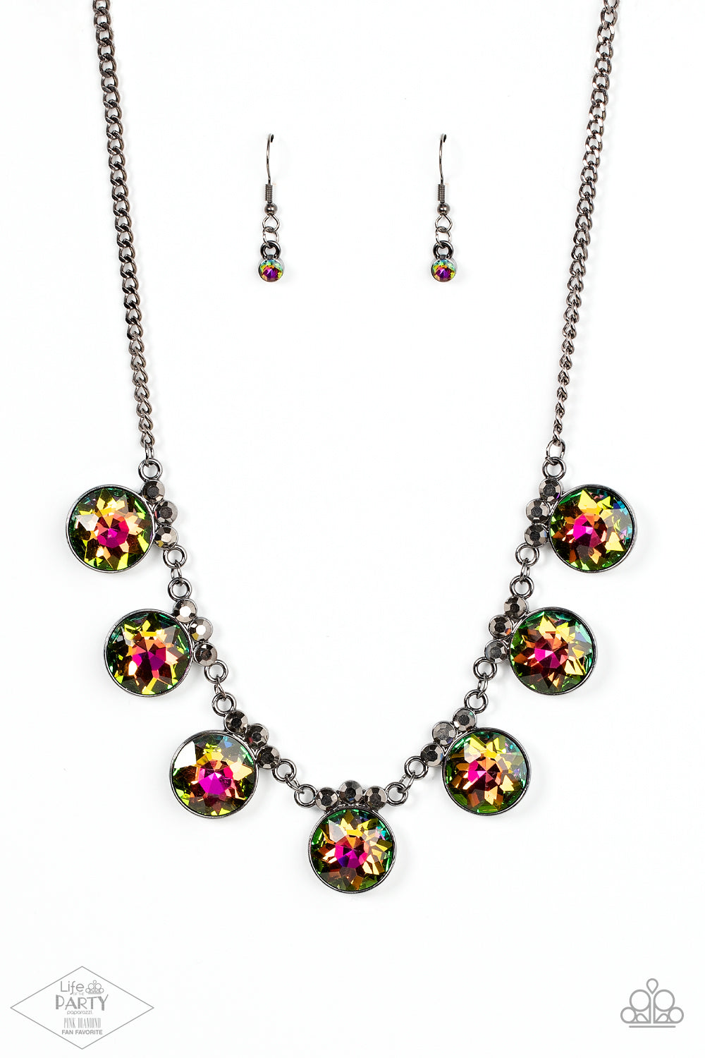 GLOW-Getter Glamour - Multi-Jewelry-Paparazzi Accessories, Just Because Jewels-Just Because Jewels