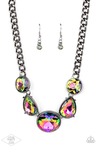 All The Worlds My Stage - Multi-Jewelry-Paparazzi Accessories, Just Because Jewels-Just Because Jewels