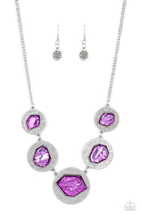 Raw Charisma - Purple-Jewelry-Paparazzi Accessories, Just Because Jewels-Just Because Jewels