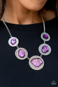 Raw Charisma - Purple-Jewelry-Paparazzi Accessories, Just Because Jewels-Just Because Jewels