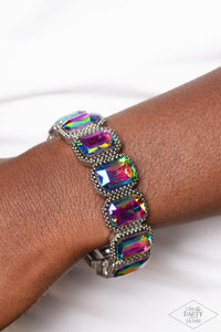 Studded Smolder - Multi-Jewelry-Paparazzi Accessories, Just Because Jewels-Just Because Jewels