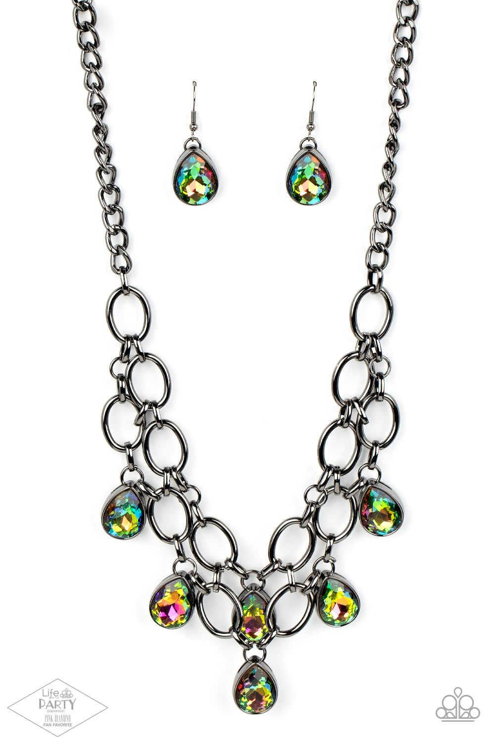Show-Stopping Shimmer - Multi-Jewelry-Paparazzi Accessories, Just Because Jewels-Just Because Jewels