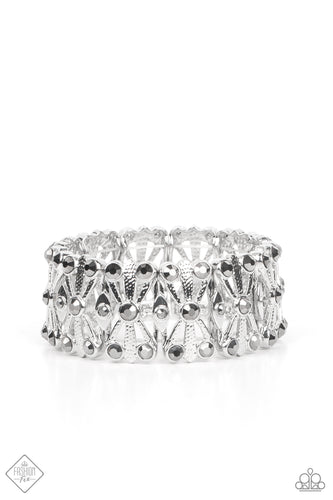 Thematic Twinkle - Silver-Jewelry-Just Because Jewels, Paparazzi Accessories-Just Because Jewels