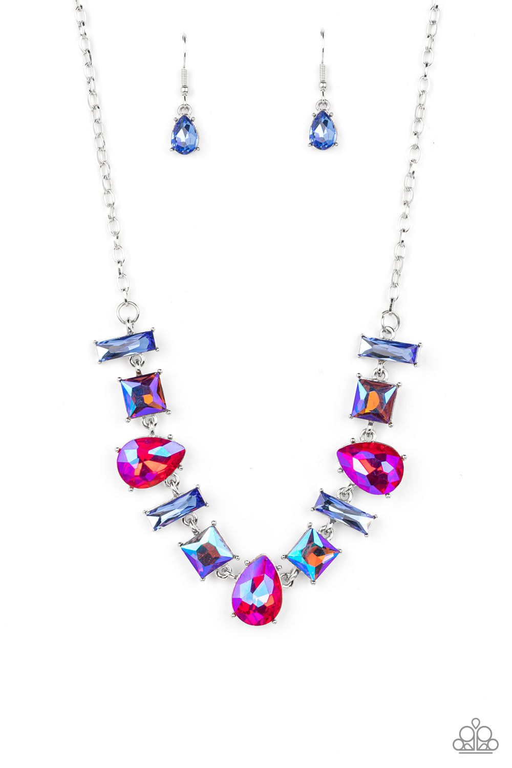 Interstellar Ice - Pink-Jewelry-Paparazzi Accessories-Just Because Jewels