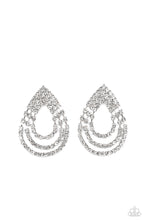 Load image into Gallery viewer, Take a POWER Stance - White-Jewelry-Paparazzi Accessories, Just Because Jewels-Just Because Jewels