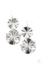 Load image into Gallery viewer, In Your Wildest FAN-tasy - Silver-Jewelry-Paparazzi Accessories, Just Because Jewels-Just Because Jewels