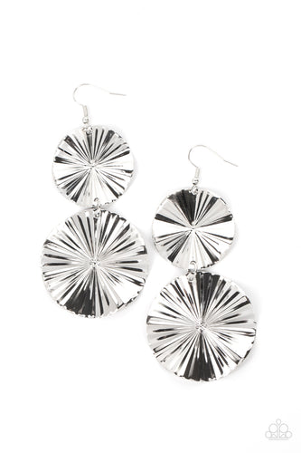 In Your Wildest FAN-tasy - Silver-Jewelry-Paparazzi Accessories, Just Because Jewels-Just Because Jewels