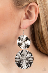 In Your Wildest FAN-tasy - Silver-Jewelry-Paparazzi Accessories, Just Because Jewels-Just Because Jewels
