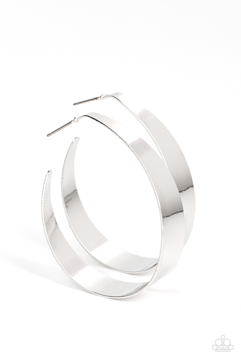 Flat Out Fashionable - Silver-Jewelry-Just Because Jewels, Paparazzi Accessories-Just Because Jewels
