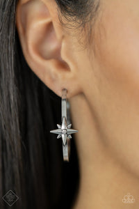 Lone Star Shimmer - White-Jewelry-Paparazzi Accessories, Just Because Jewels-Just Because Jewels