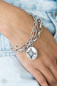 True North Twinkle - White-Jewelry-Paparazzi Accessories, Just Because Jewels-Just Because Jewels