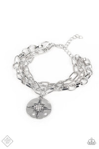 True North Twinkle - White-Jewelry-Paparazzi Accessories, Just Because Jewels-Just Because Jewels
