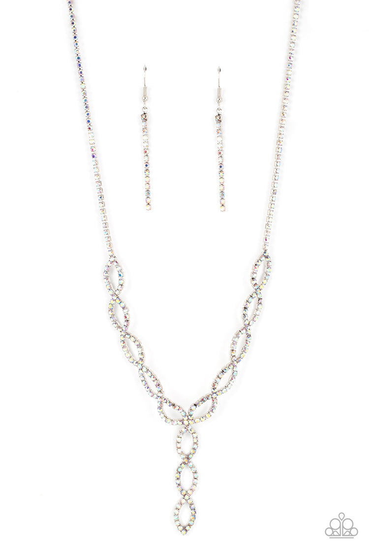 Infinitely Icy - Multi-Jewelry-Just Because Jewels, Paparazzi Accessories-Just Because Jewels