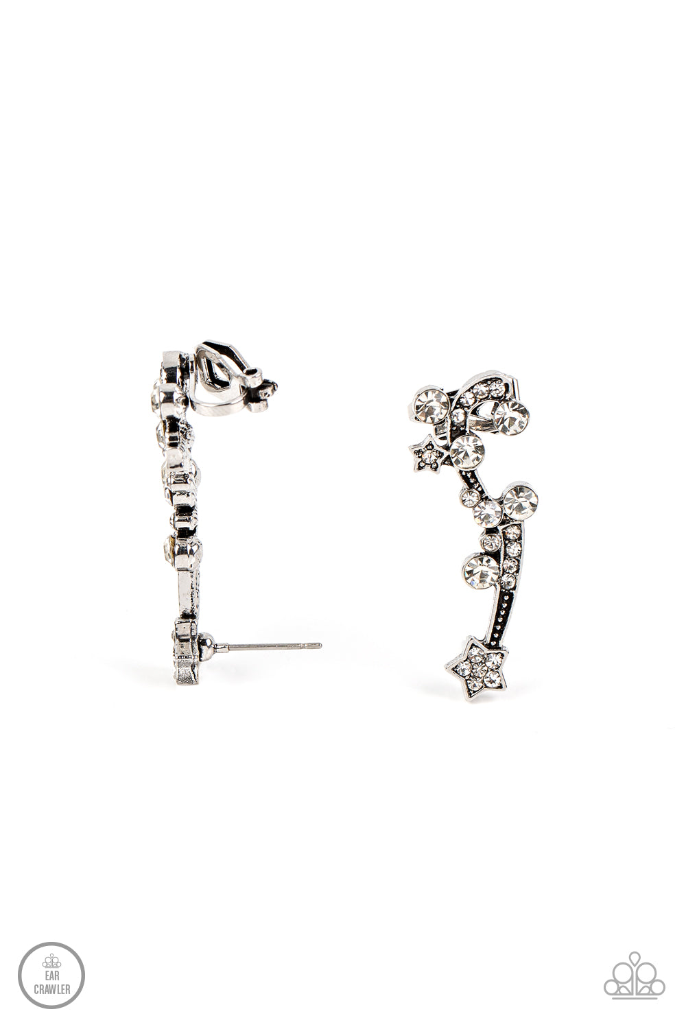 Astral Anthem - White-Jewelry-Paparazzi Accessories, Just Because Jewels-Just Because Jewels