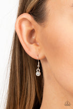 Load image into Gallery viewer, Flutter Forte - White-Jewelry-Paparazzi Accessories, Just Because Jewels-Just Because Jewels