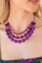 Load image into Gallery viewer, Tropical Hideaway - Purple-Jewelry-Paparazzi Accessories, Just Because Jewels-Just Because Jewels