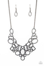 Load image into Gallery viewer, Geometric Grit - Black-Jewelry-Paparazzi Accessories, Just Because Jewels-Just Because Jewels