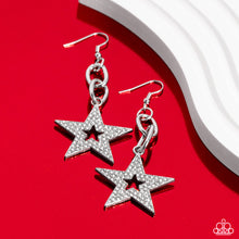 Load image into Gallery viewer, Cosmic Celebrity - White-Jewelry-Paparazzi Accessories, Just Because Jewels-Just Because Jewels