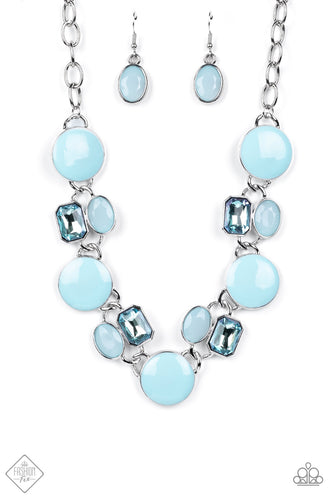 Dreaming in MULTICOLOR - Blue-Jewelry-Paparazzi Accessories, Just Because Jewels-Just Because Jewels