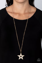 Load image into Gallery viewer, Superstar Stylist - Gold-Jewelry-Paparazzi Accessories, Just Because Jewels-Just Because Jewels