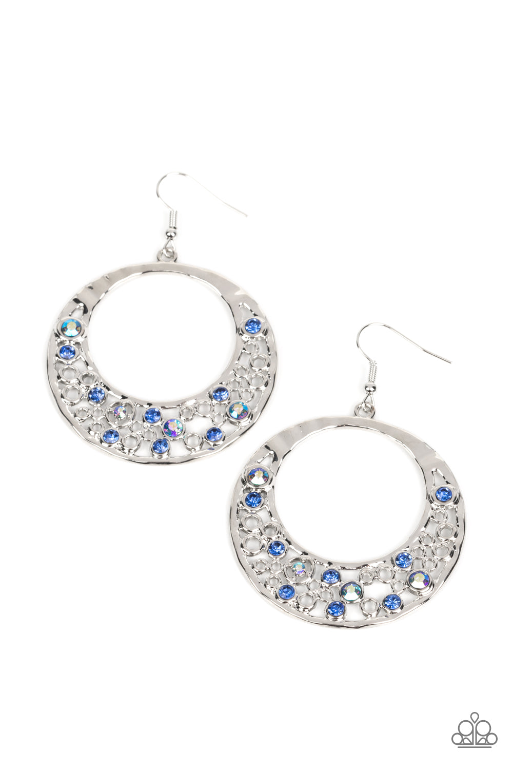 Enchanted Effervescence - Blue-Jewelry-Paparazzi Accessories, Just Because Jewels-Just Because Jewels