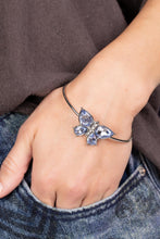 Load image into Gallery viewer, Butterfly Beatitude - Blue-Jewelry-Just Because Jewels, Paparazzi Accessories-Just Because Jewels