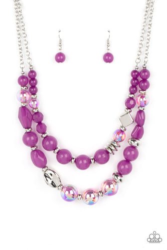 Mere Magic - Purple-Jewelry-Paparazzi Accessories, Just Because Jewels-Just Because Jewels