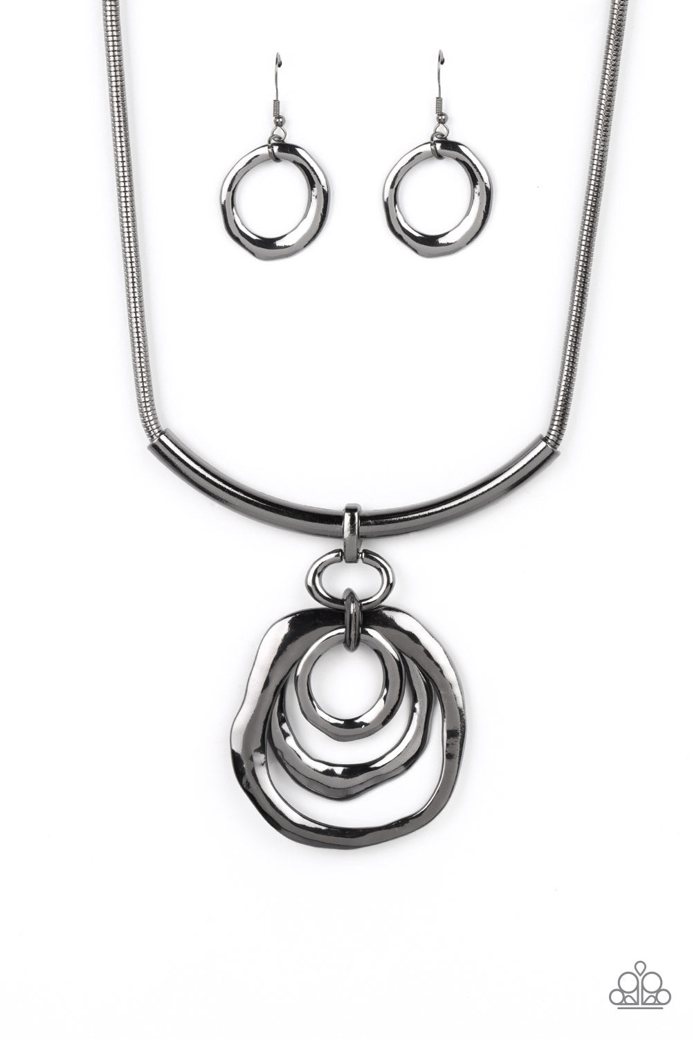 Forged in Fabulous - Black-Jewelry-Paparazzi Accessories, Just Because Jewels-Just Because Jewels