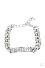 Load image into Gallery viewer, Icy Impact - White-Jewelry-Paparazzi Accessories, Just Because Jewels-Just Because Jewels