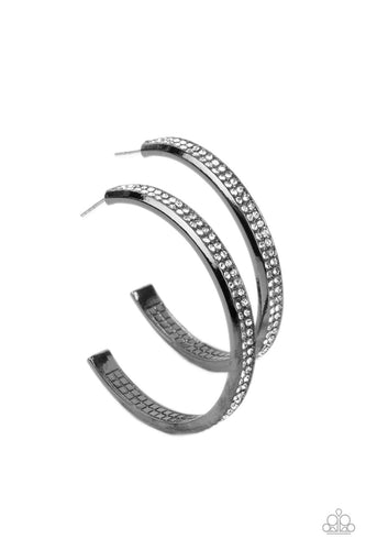 Flash Freeze - Black-Jewelry-Paparazzi Accessories, Just Because Jewels-Just Because Jewels