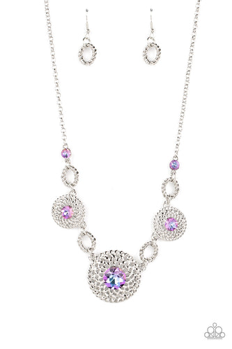 Cosmic Cosmos - Purple-Jewelry-Paparazzi Accessories, Just Because Jewels-Just Because Jewels