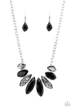 Load image into Gallery viewer, Crystallized Couture - Black-Jewelry-Paparazzi Accessories, Just Because Jewels-Just Because Jewels