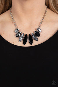 Crystallized Couture - Black-Jewelry-Paparazzi Accessories, Just Because Jewels-Just Because Jewels