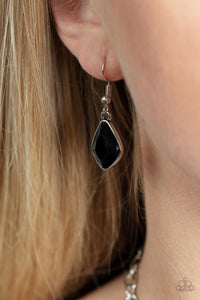 Crystallized Couture - Black-Jewelry-Paparazzi Accessories, Just Because Jewels-Just Because Jewels