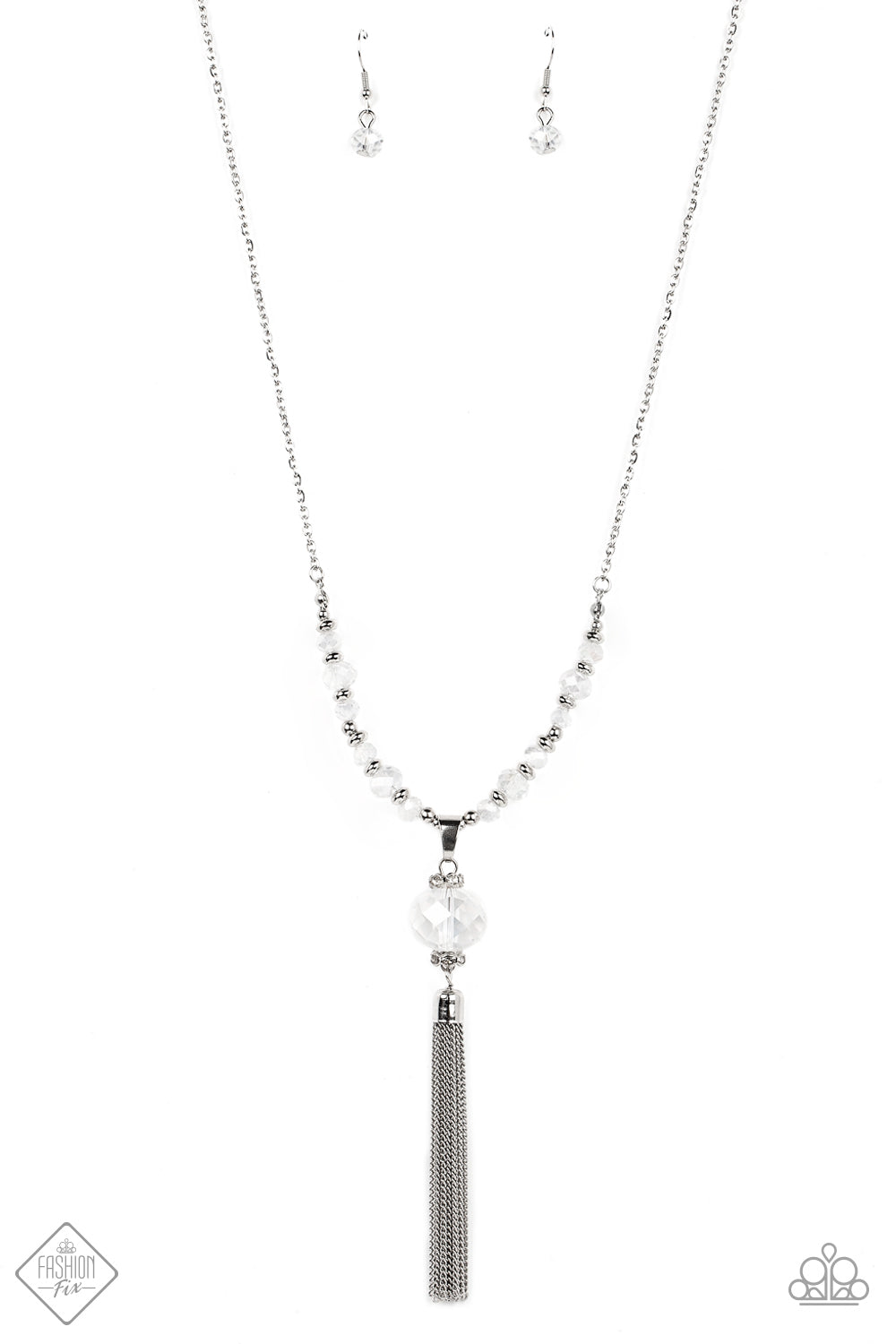 One SWAY or Another - White-Jewelry-Just Because Jewels, Paparazzi Accessories-Just Because Jewels