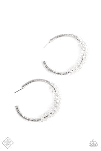 Bubble-Bursting Bling - White-Jewelry-Paparazzi Accessories, Just Because Jewels-Just Because Jewels