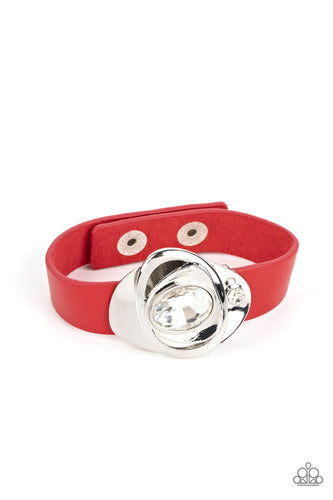 Pasadena Prairies - Red-Jewelry-Just Because Jewels, Paparazzi Accessories-Just Because Jewels