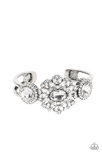 Daydream Dazzle - White-Jewelry-Paparazzi Accessories, Just Because Jewels-Just Because Jewels