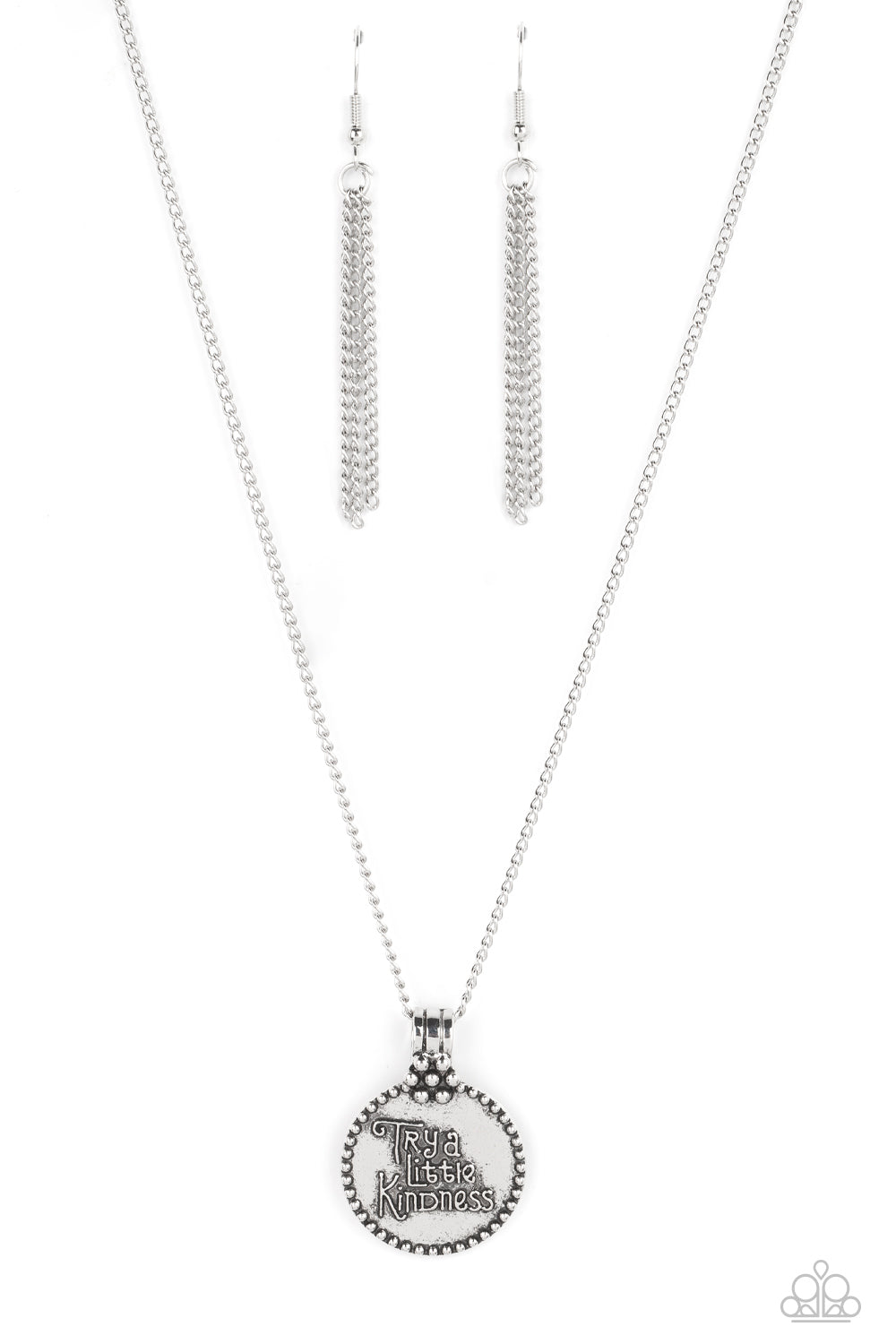 The KIND Side - Silver-Jewelry-Paparazzi Accessories, Just Because Jewels-Just Because Jewels
