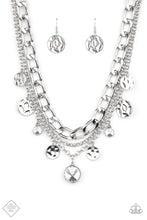 Load image into Gallery viewer, Industrial Noise - White-Jewelry-Paparazzi Accessories, Just Because Jewels-Just Because Jewels