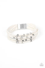 Load image into Gallery viewer, Clustered Constellations - White-Jewelry-Paparazzi Accessories, Just Because Jewels-Just Because Jewels