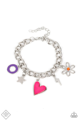 Turn Up the Charm - Multi-Jewelry-Paparazzi Accessories, Just Because Jewels-Just Because Jewels
