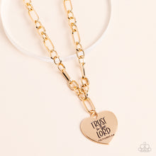 Load image into Gallery viewer, Perennial Proverbs - Gold-Jewelry-Just Because Jewels, Paparazzi Accessories-Just Because Jewels