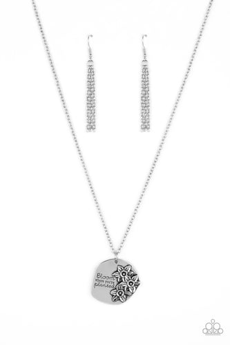 Planted Possibilities - Silver-Jewelry-Paparazzi Accessories, Just Because Jewels-Just Because Jewels