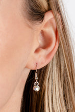 Load image into Gallery viewer, Stardust Saucer - White-Jewelry-Paparazzi Accessories, Just Because Jewels-Just Because Jewels